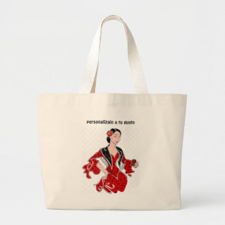 Bolso grande Flamenco Jumbo Tygkasse