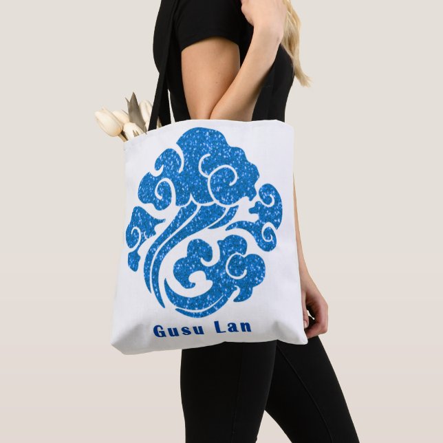 Bolso Gusu Lan - Mo Dao Zu Shi Tygkasse (Närbild)