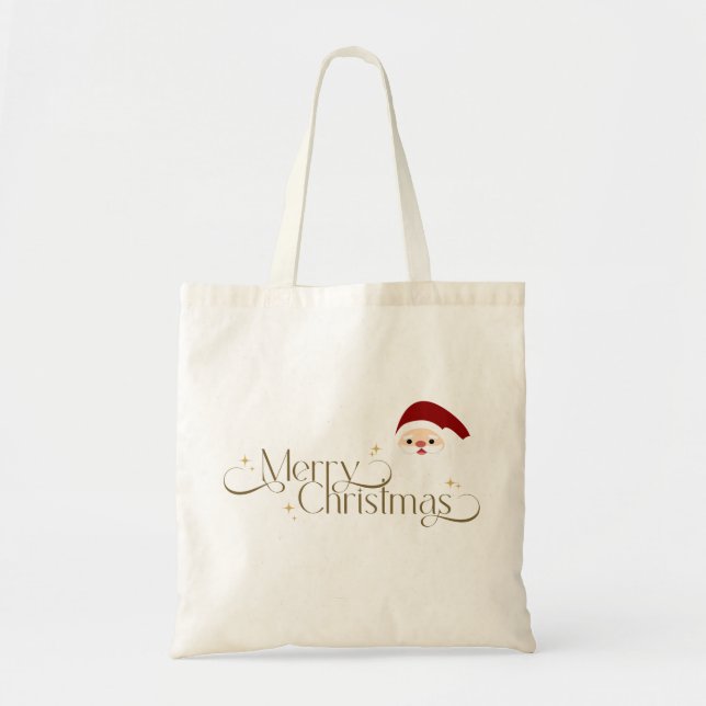 Bolso navideño papa noel tygkasse (Framsidan)