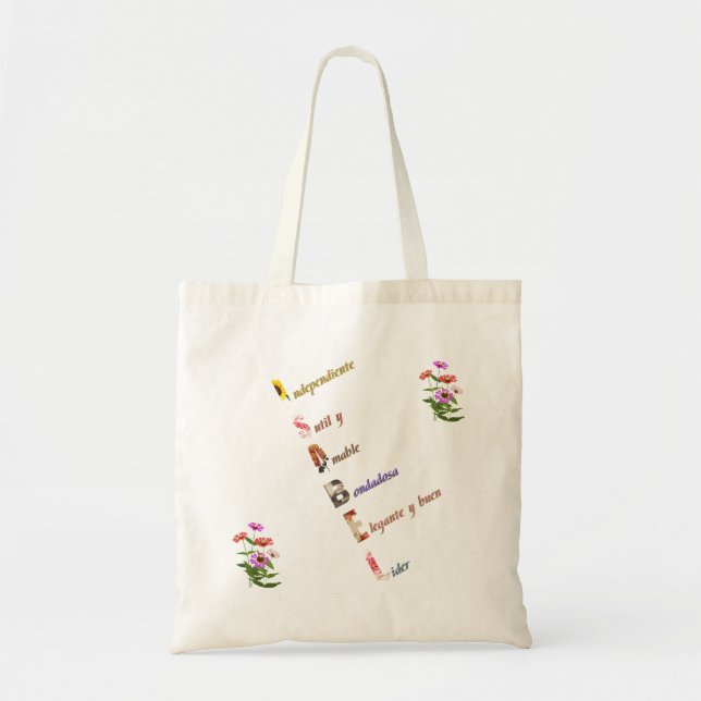 Bolso personalizado con el nombre de Isabel Tygkasse (Framsidan)