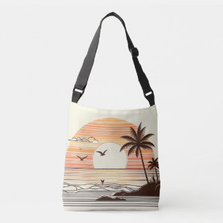 Bolso tropical axelväska