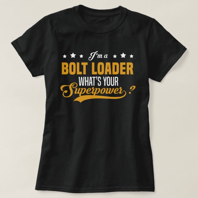 Bolt Loader T Shirt (Design framsida)