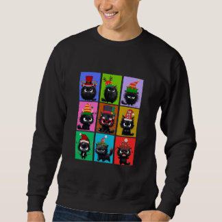 Bolt The Cat Christmas Herrens sweatshirt 2