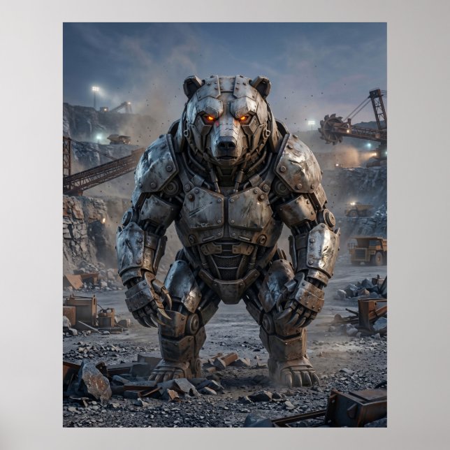 Bolted Bear Quarry Poster (Framsidan)