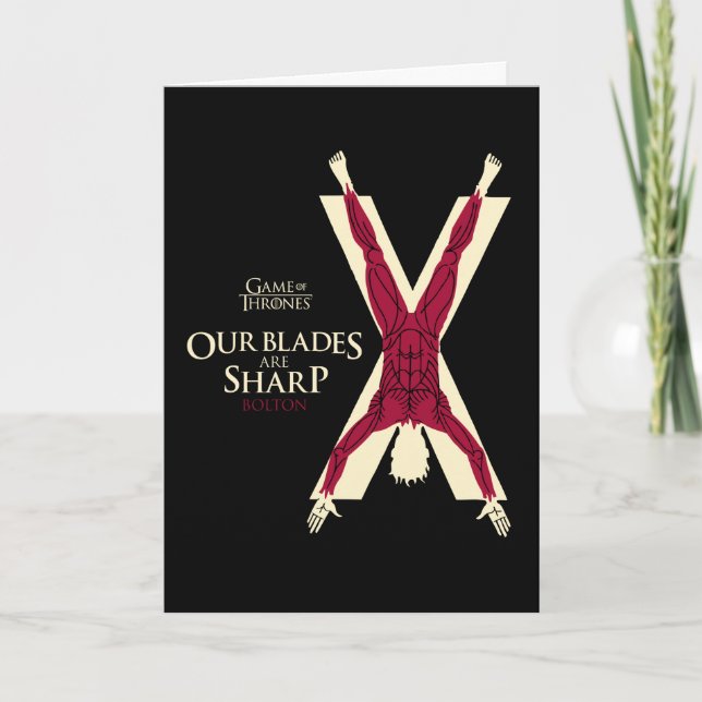 Bolton Sigil - våra blad är Vassa Kort (Framsida)