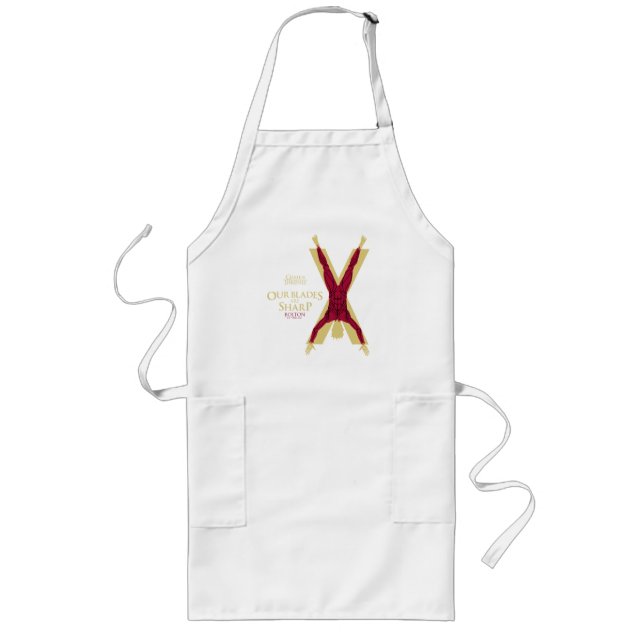 Bolton Sigil - våra blad är Vassa Långt Förkläde (Framsidan)