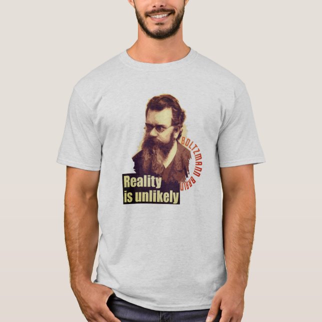 Boltzmann Brain T Shirt (Framsida)