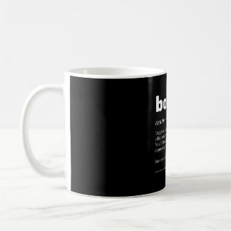 Bolu Definition Funny Gift for Argentina Fläkt Kaffemugg