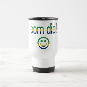 Bom diameter! Brasilien flaggafärger Resemugg