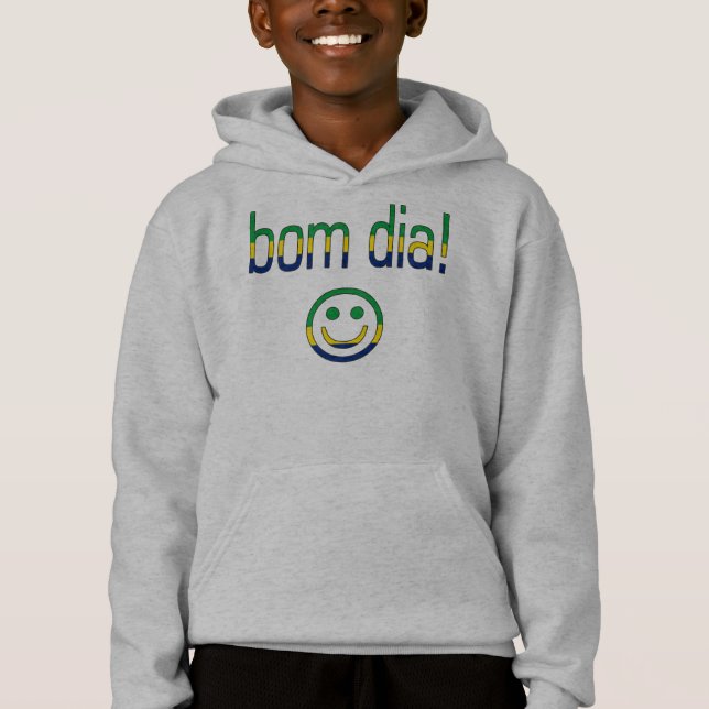 Bom diameter! Brasilien flaggafärger Tee Shirt (Framsida)