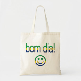 Bom diameter! Brasilien flaggafärger Tygkasse