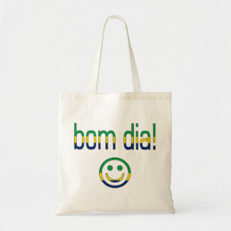 Bom diameter! Brasilien flaggafärger Tygkasse
