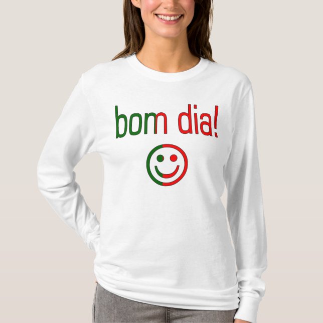 Bom diameter! Portugal flaggafärger T Shirt (Framsida)