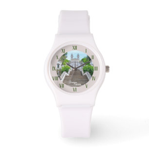 Bom Jesus de Braga, katolska Sanctuary, Portugal Armbandsur