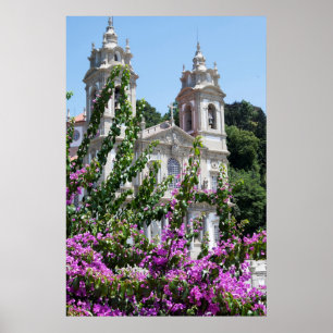 Bom Jesus Do Monte-kyrkan Poster