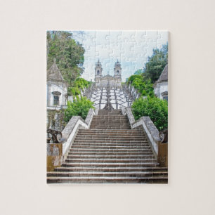 Bom Jesus do Monte Sanctuary i Braga, Portugal Pussel