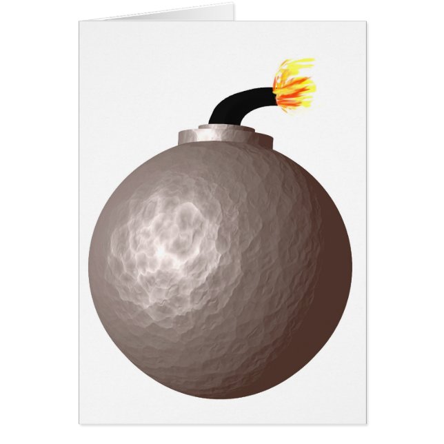 Bomb Hälsningskort (Framsidan)