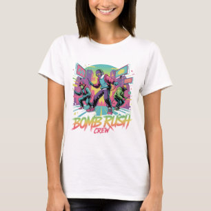 Bomb Rush Cyberfunk – Neon Street Rebellion T Shirt