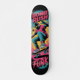 Bomb Rush Cyberfunk Skateboard