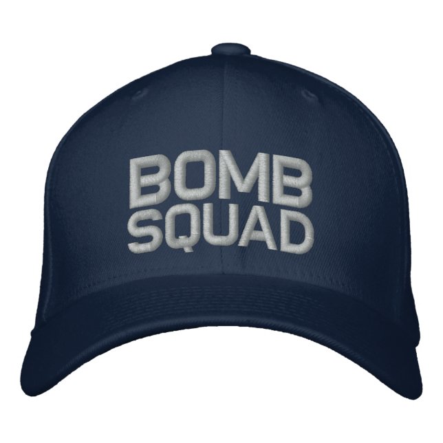 BOMB SQUAD Cap Broderad Keps (Framsida)