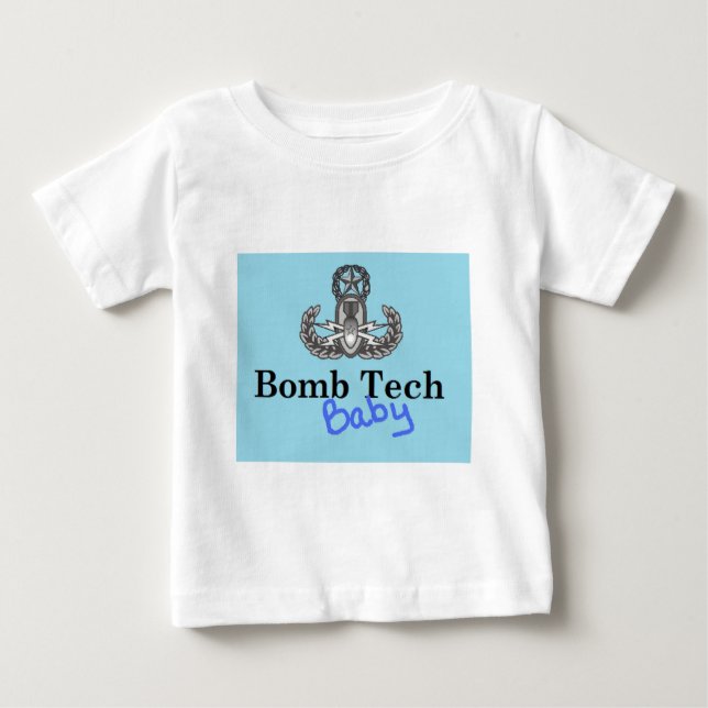 bombardera baby blue tech t-shirt (Framsida)