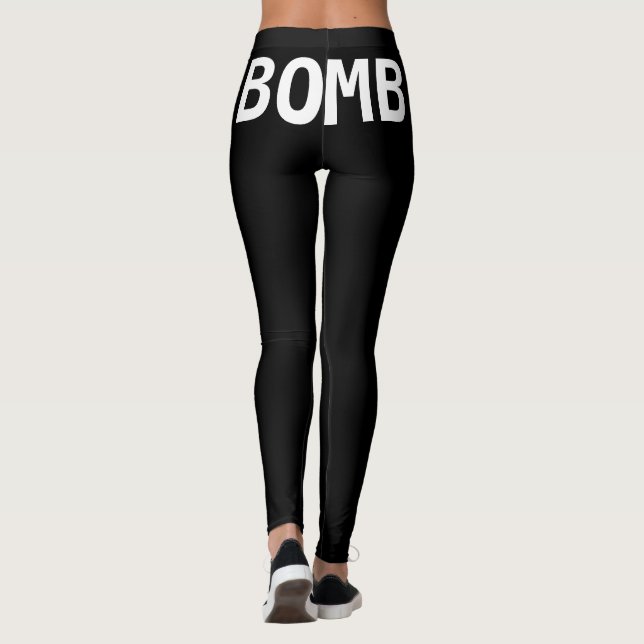 Bombardera booty leggings (Baksida)