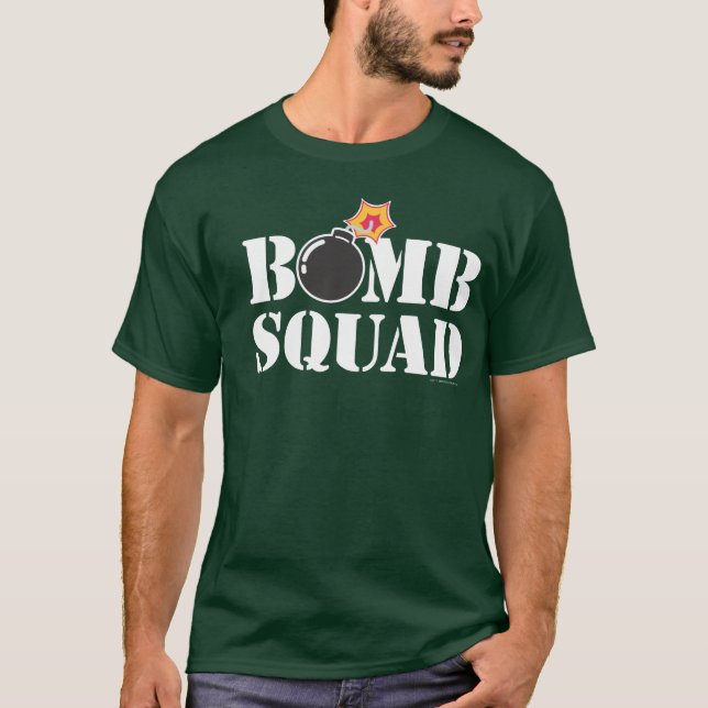 Bombardera squaden tee shirt (Framsida)