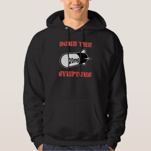BOMBARDERA SYMPTOMhoodien Sweatshirt Med Luva