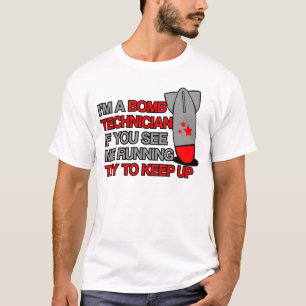 Bombardera teknikeren t shirt