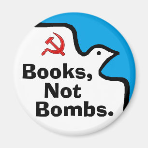 "Bombarderar bokar, inte.", Magnet