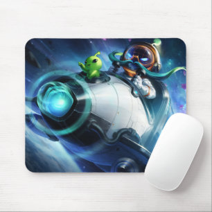 Bombardier Gaming Gel Mousepad Flygburen attack Musmatta