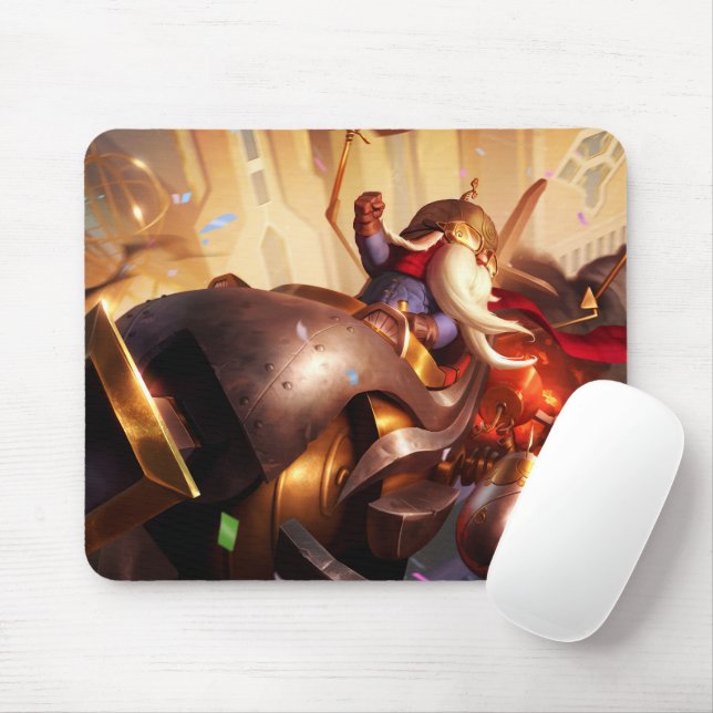 Bombardier Gaming Mousepad | Pilot mousserande Musmatta (Med mus)