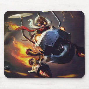 Bombardier Gaming Mousepad Pilot mousserande Musmatta