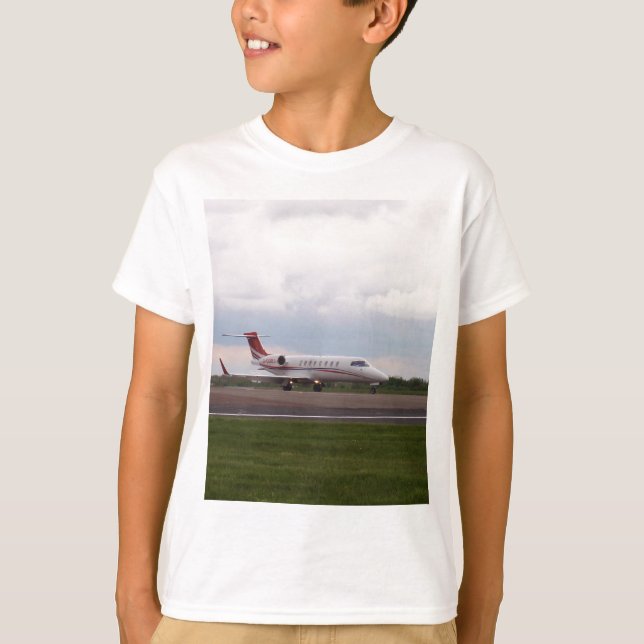 Bombardier Lear Jet 45XR T-shirt (Framsida)