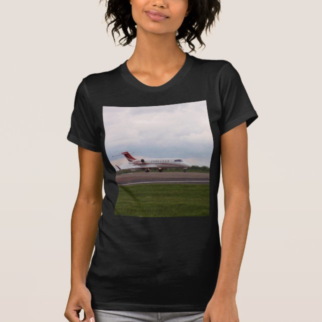 Bombardier Lear Jet 45XR Tee Shirt (Framsida)