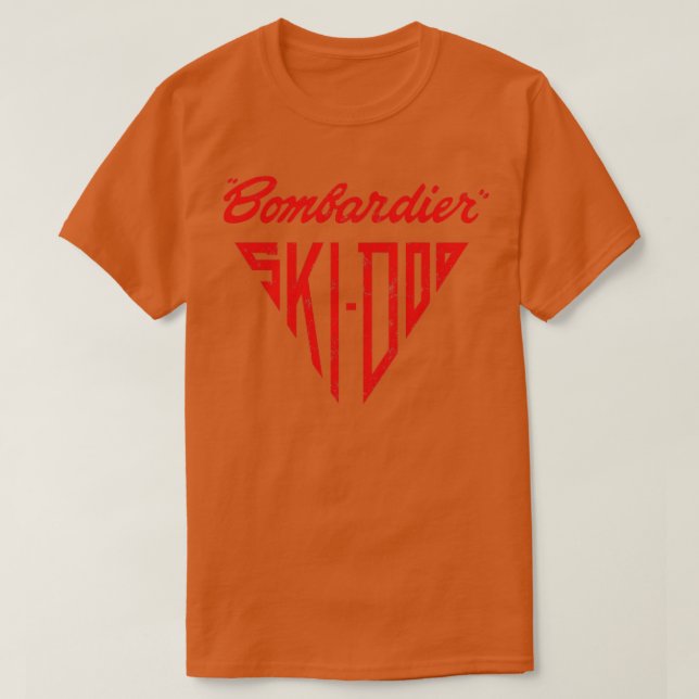 Bombardier Ski Doo T Shirt (Design framsida)