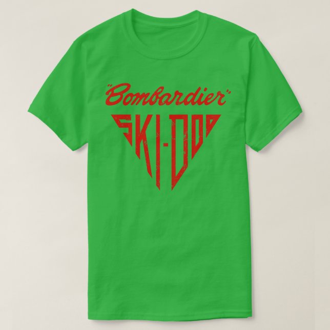 Bombardier Ski Doo T Shirt (Design framsida)