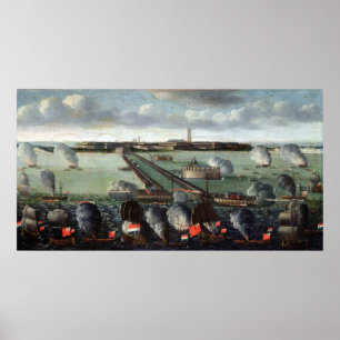 Bombardiet i Dunkerque Poster
