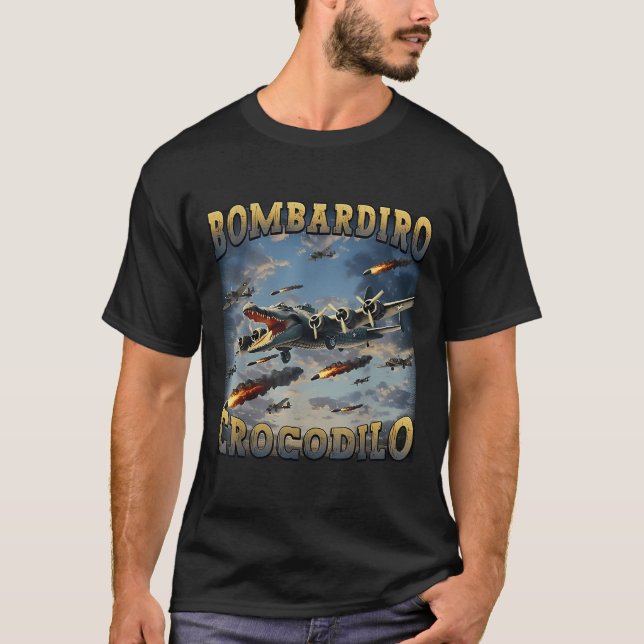 Bombardino Krokodil  T Shirt (Framsida)