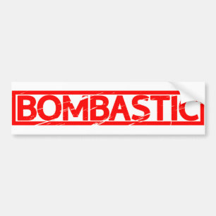 Bombastic Frimärke Bildekal