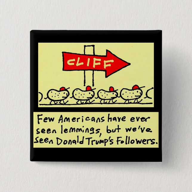 Bombastus Lemmings Button Knapp (Framsida)