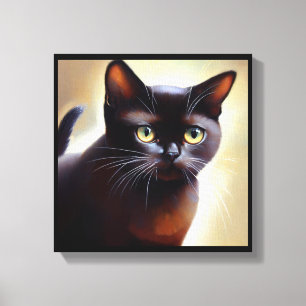 Bombay Cat Canvastryck