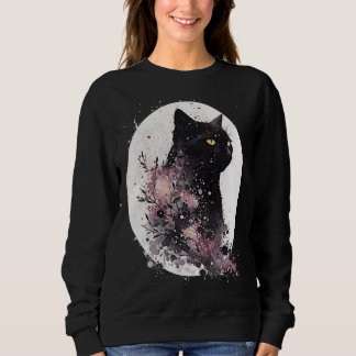 Bombay Cat Japanese Cherry Blossom Watercolor Cat  T Shirt