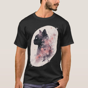 Bombay Cat Japansk Cherry Blommar Sakura Cat T Shirt