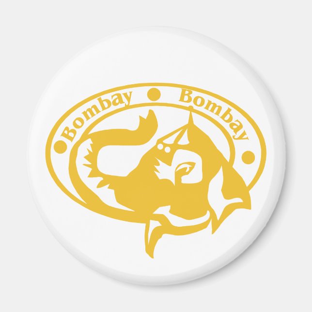 Bombay Frimärke Magnet (Framsidan)