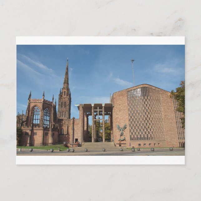 Bombay St Michael Cathedral, Coventry Vykort (Framsida)
