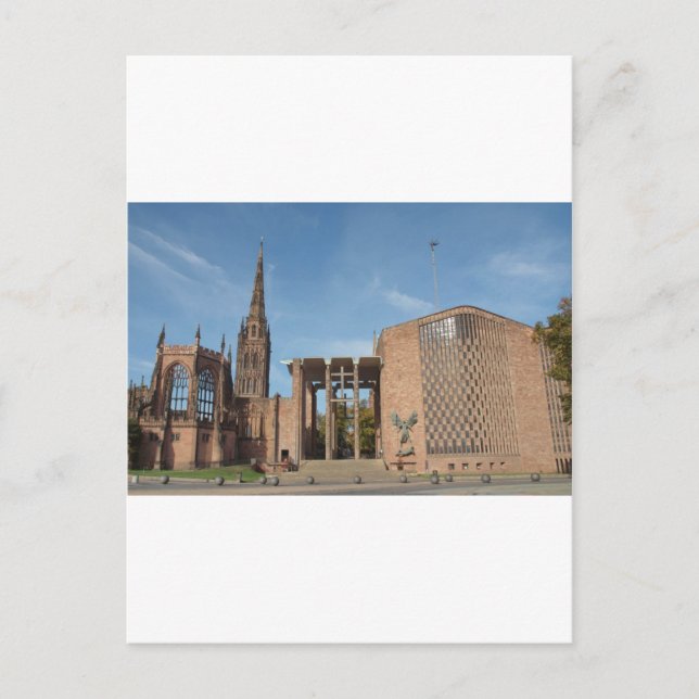 Bombay St Michael Cathedral, Coventry Vykort (Framsida)