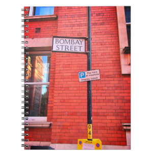 Bombay Street Anteckningsbok