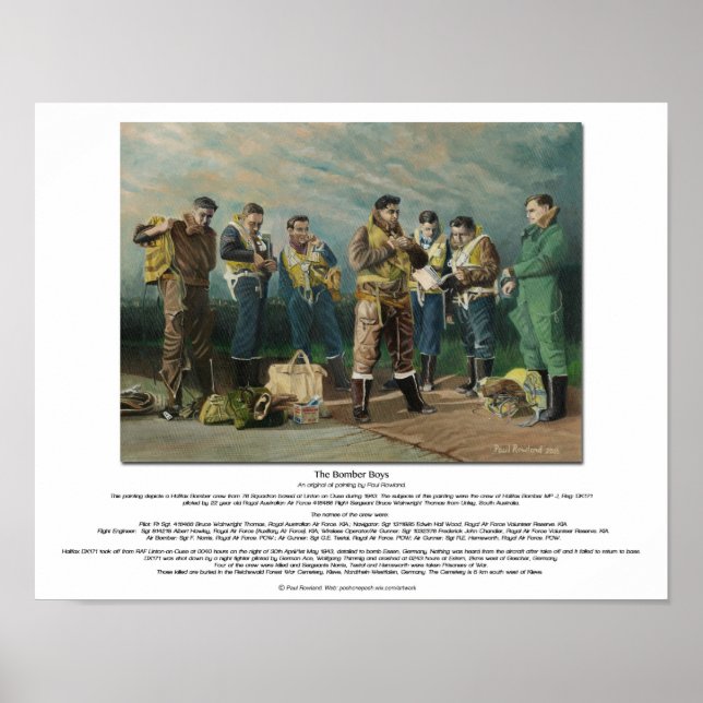 Bomber Boys Poster (Framsidan)