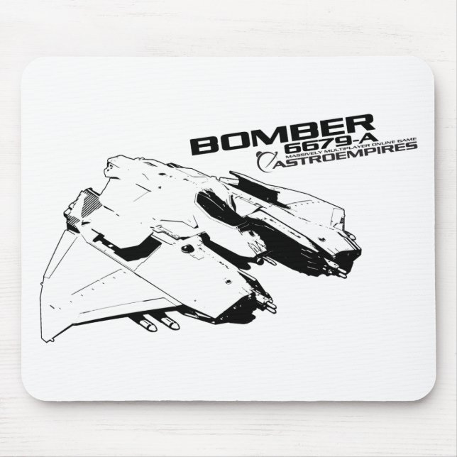 Bomber mouse pad musmatta (Framsidan)